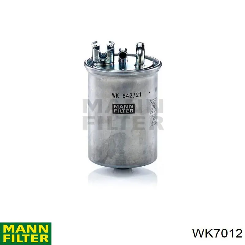 WK7012 Mann-Filter Filtro de combustível