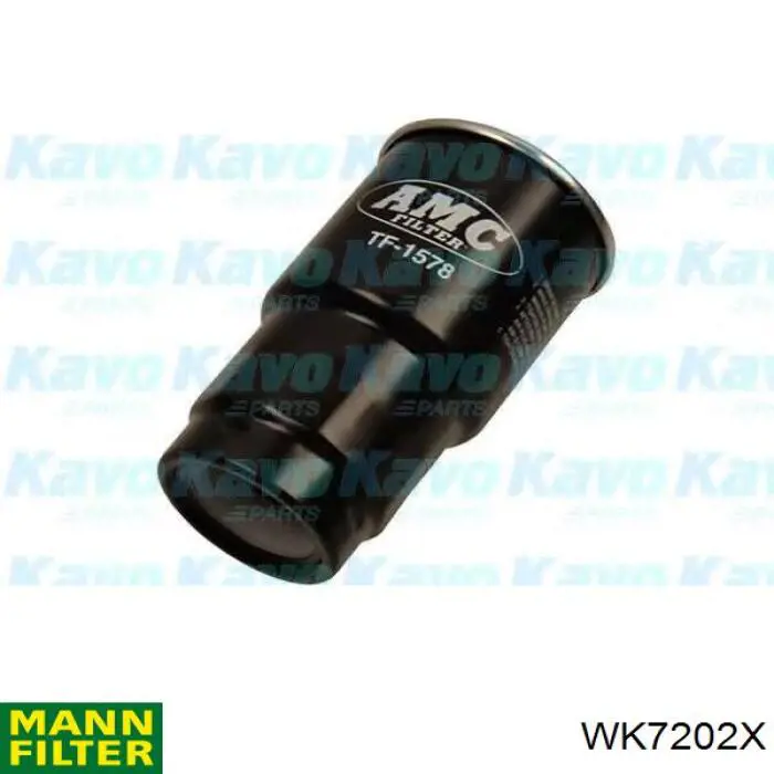 WK7202X Mann-Filter Filtro de combustível