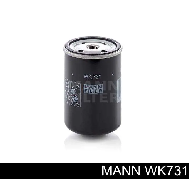 Filtro de combustível Mann-Filter WK731 preço, a partir de 6,24 USD