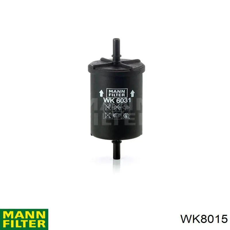 Compre WK8015 Mann-Filter Filtro de combustível