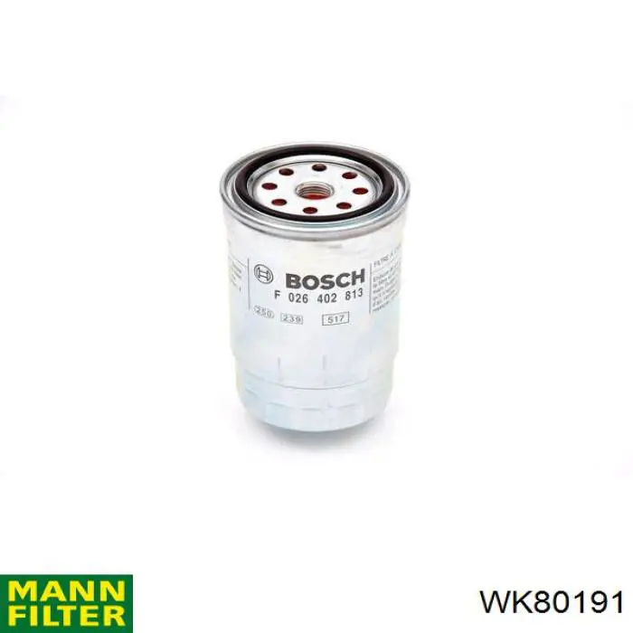 WK80191 Mann-Filter Filtro de combustível