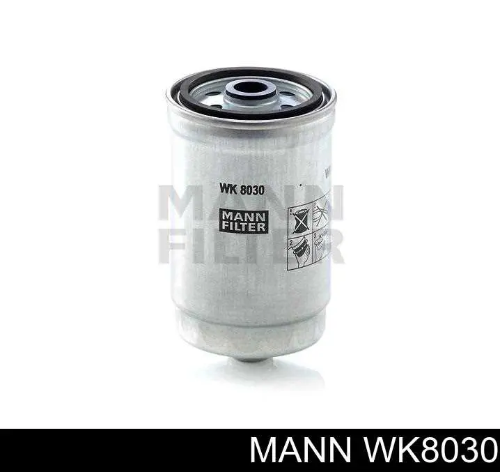 WK8030 Mann-Filter Filtro de combustível
