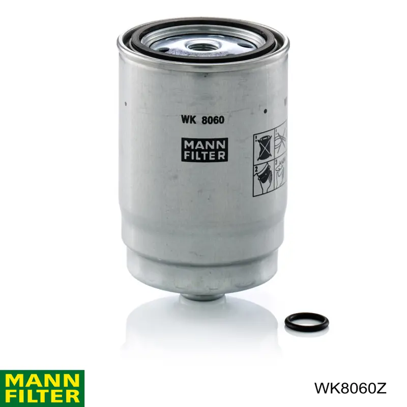 WK8060Z Mann-Filter Filtro de combustível