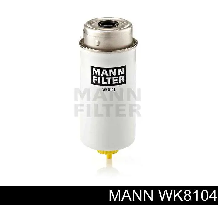 Filtro de combustível Mann-Filter WK8104 preço, a partir de 37,35 USD