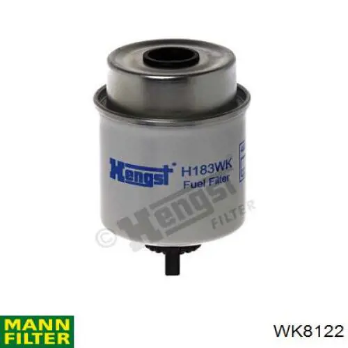 WK8122 Mann-Filter Filtro de combustível