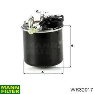 Filtro de combustível Mann-Filter WK82017 preço, a partir de 67,26 USD