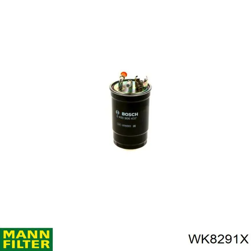 WK8291X Mann-Filter Filtro de combustível