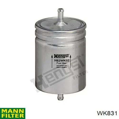 Filtro de combustível Mann-Filter WK831 preço, a partir de 22,64 USD