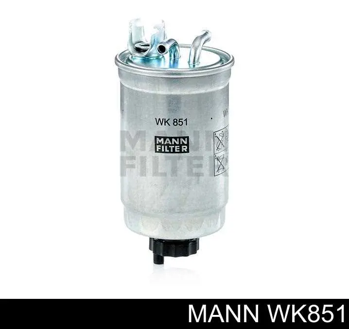 Filtro de combustível Mann-Filter WK851 preço, a partir de 18,54 USD