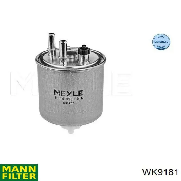 Filtro de combustível Mann-Filter WK9181 preço, a partir de 25,25 USD