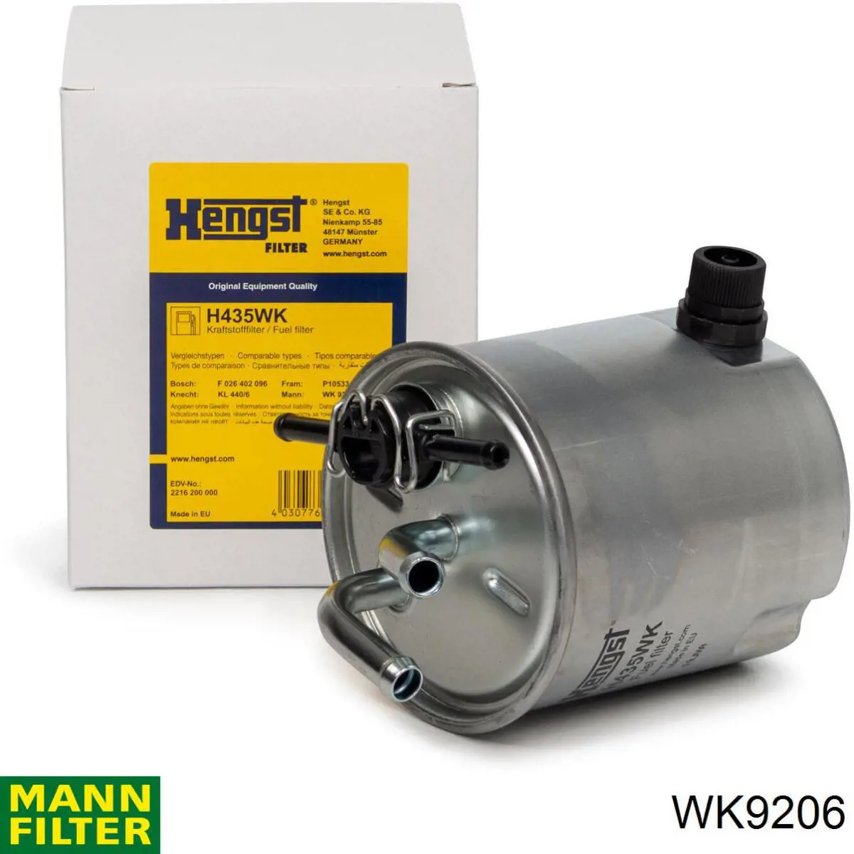 Compre WK9206 Mann-Filter Filtro de combustível