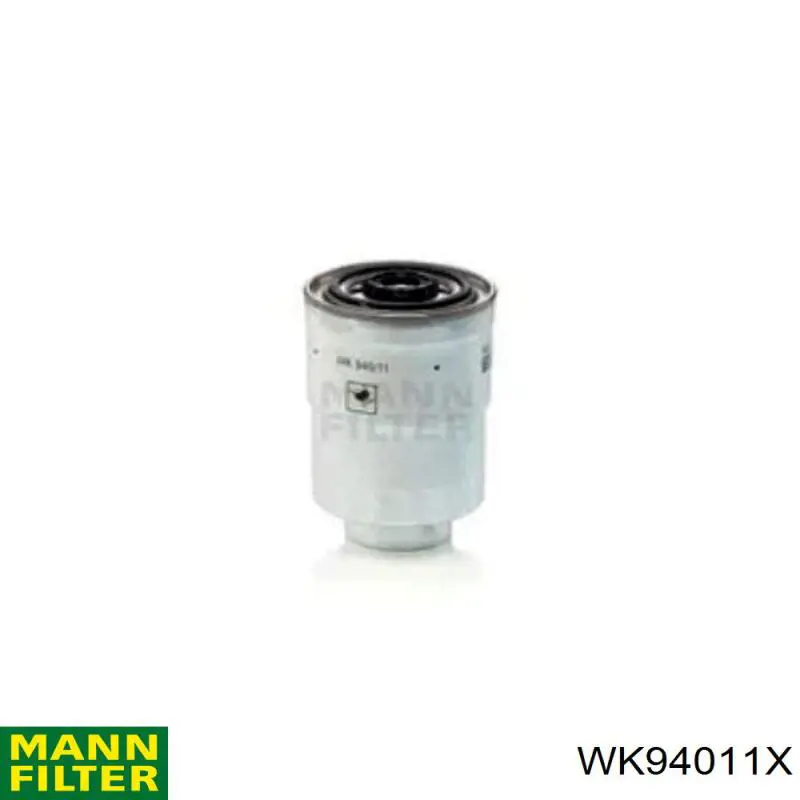 WK94011X Mann-Filter Filtro de combustível