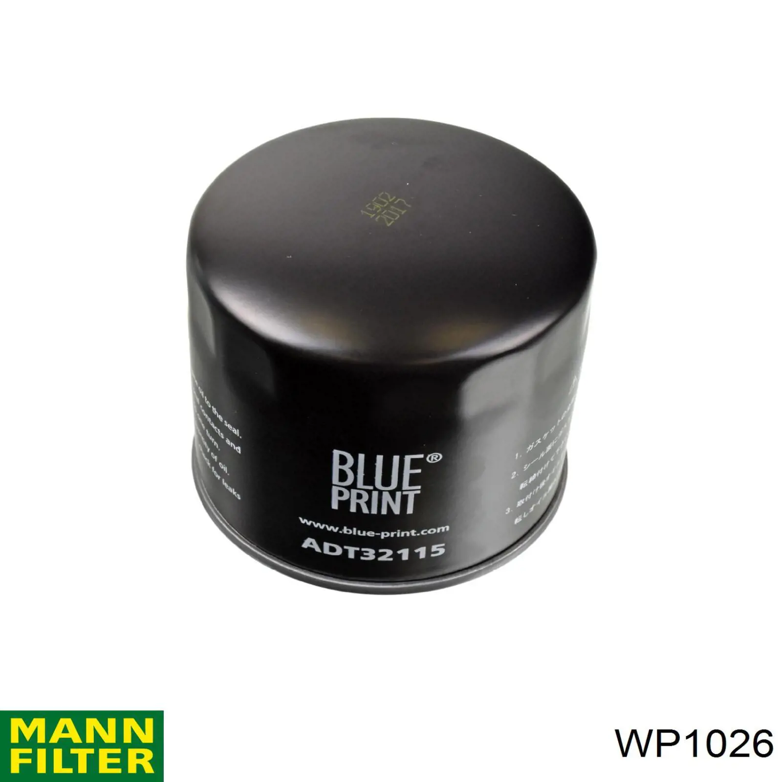 Filtro de óleo Mann-Filter WP1026 preço, a partir de 13,04 USD