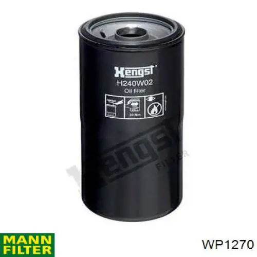 Compre WP1270 Mann-Filter Filtro de óleo