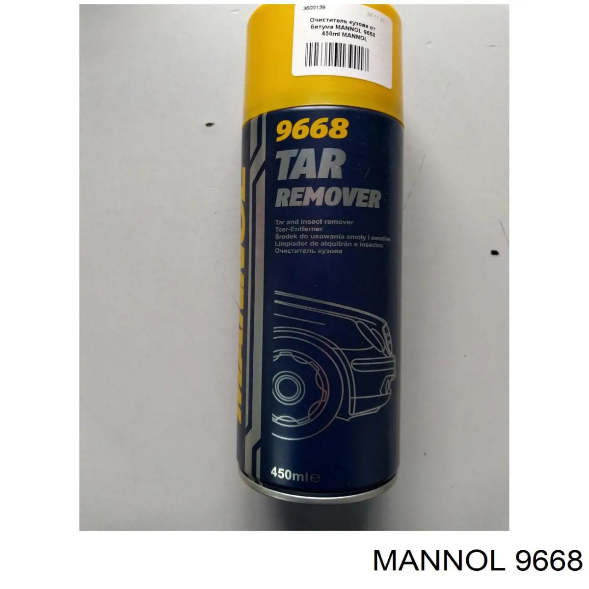 Limpador de carroçaria 9668 Mannol