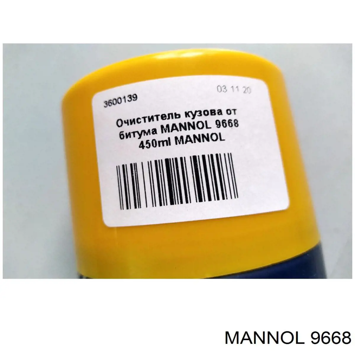 9668 Mannol Limpador de carroçaria
