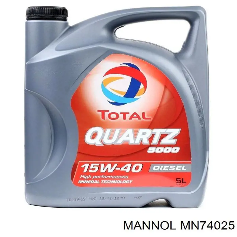 Óleo para motor Mannol MN74025 preço, a partir de 47,46 USD