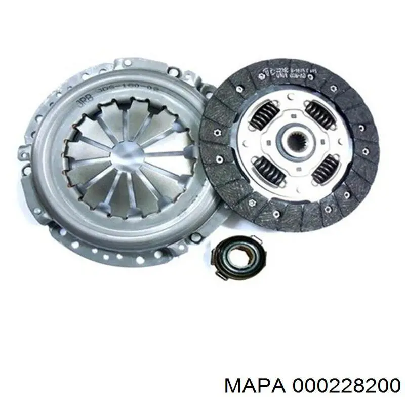 Kit de embraiagem (3 peças) Mapa 000228200 preço, a partir de 103,52 USD