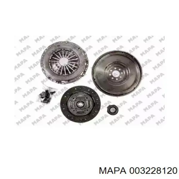 600001200 INA Kit de embraiagem (3 peças)