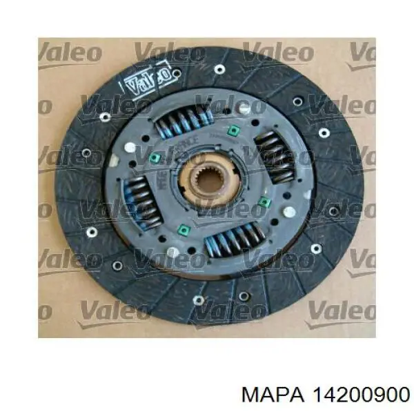 14200900 Mapa Kit de embraiagem (3 peças)