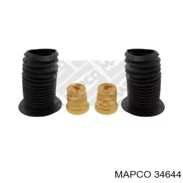 Compre 31306894656 BMW Pára-choque (grade de proteção) de amortecedor dianteiro + bota de proteção