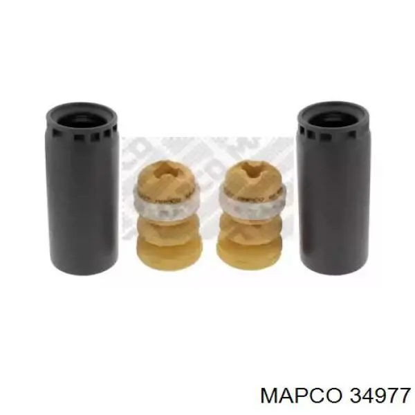 8S0511353C VAG Pára-choque (grade de proteção) de amortecedor traseiro + bota de proteção