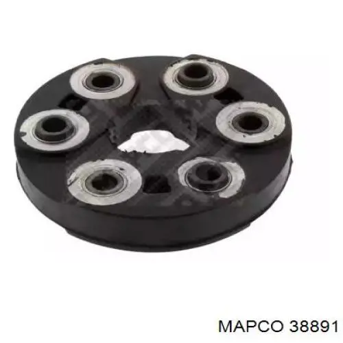 Compre 38891 Mapco Acoplamento elástico dianteiro/traseiro do veio de transmissão