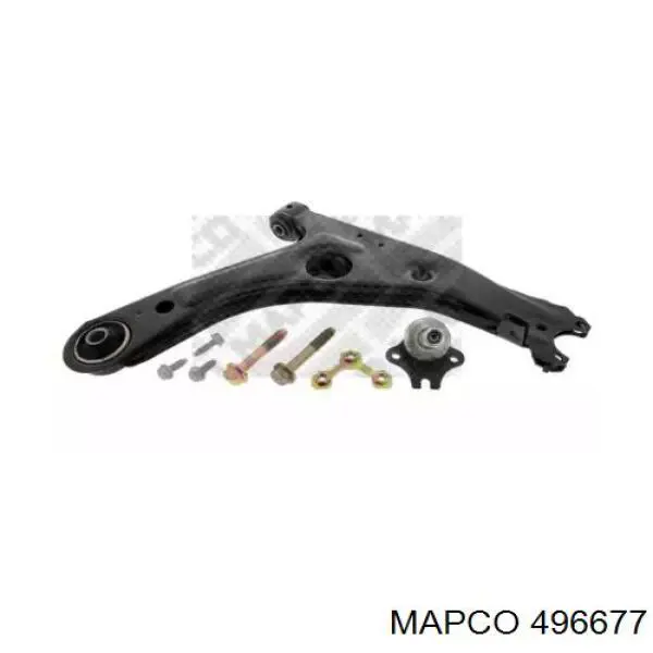 Compre 496677 Mapco Braço oscilante inferior direito de suspensão dianteira