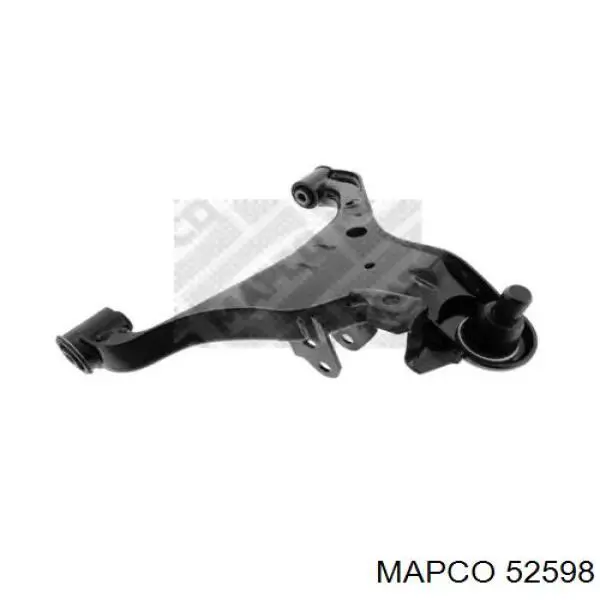 54500EB70A Nissan/Infiniti Braço oscilante inferior esquerdo de suspensão dianteira
