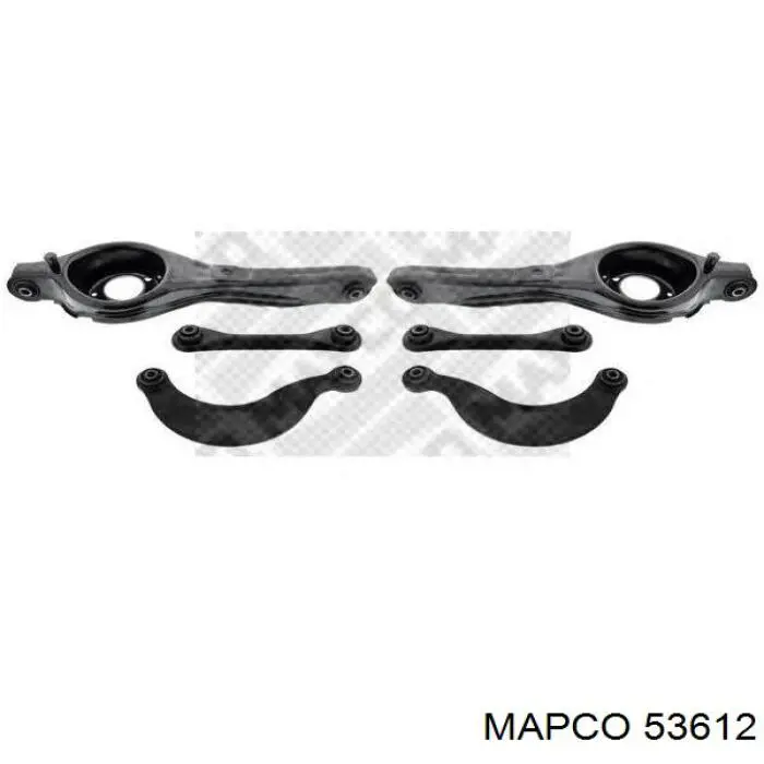 Kit de braços oscilantes de suspensão traseira Mapco 53612 preço, a partir de 265,14 USD
