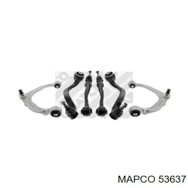 RL776417BKIT Raiso Kit de braços oscilantes de suspensão dianteira
