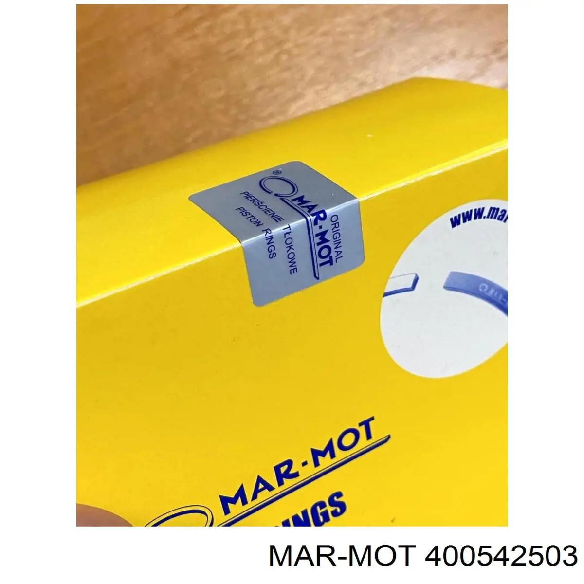 Kit de anéis de pistão de motor, 1ª reparação ( + 0,25) 41001025 TPR