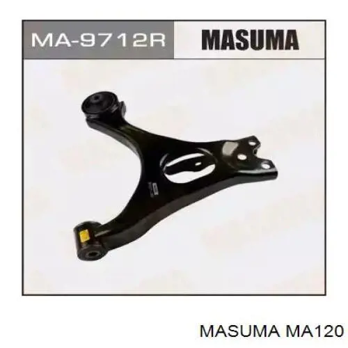 Compre MA120 Masuma Barra transversal de suspensão traseira