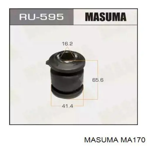 MA170 Masuma Barra transversal de suspensão traseira