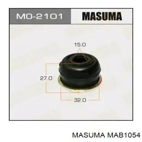Pára-choque (grade de proteção) de amortecedor traseiro + bota de proteção Masuma MAB1054 preço, a partir de 10,85 USD
