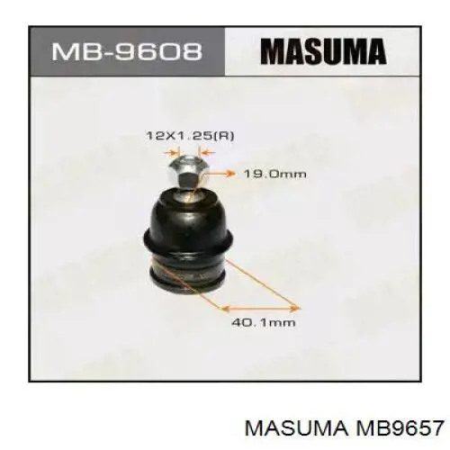 Suporte de esfera inferior Masuma MB9657 preço, a partir de 15,07 USD
