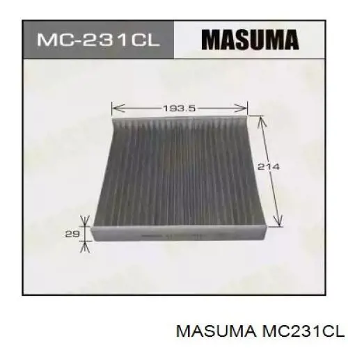 MC231CL Masuma Filtro de salão