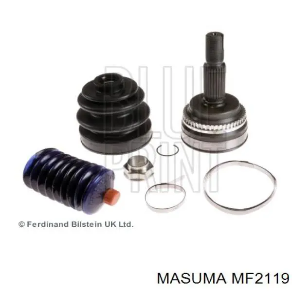 Bota de proteção externa de junta homocinética do semieixo dianteiro Masuma MF2119 preço, a partir de 22,79 USD