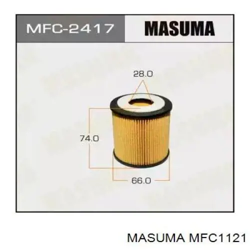 Filtro de óleo MFC1121 Masuma