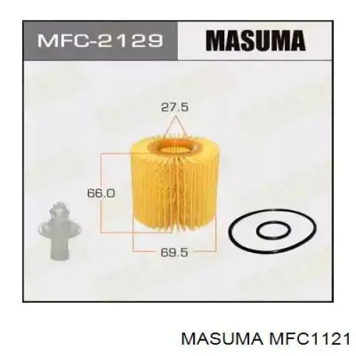 Compre MFC1121 Masuma Filtro de óleo