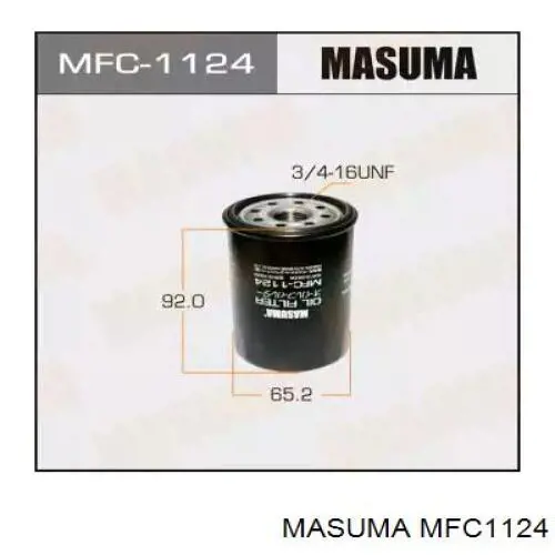 MFC1124 Masuma Filtro de óleo
