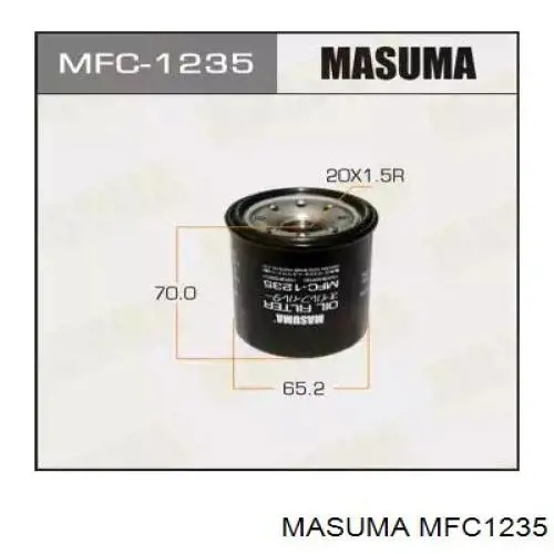 MFC1235 Masuma Filtro de óleo
