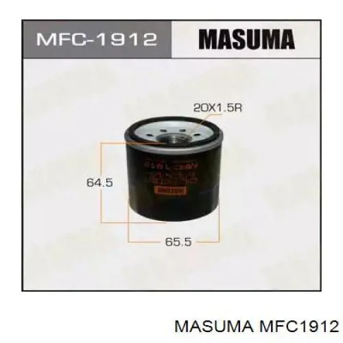 MFC1912 Masuma Filtro de óleo