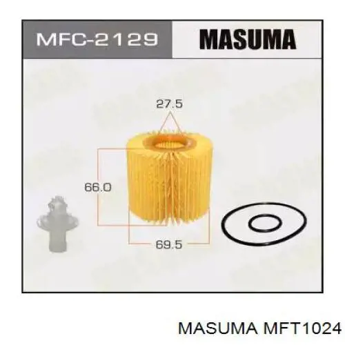 Compre MFT1024 Masuma Filtro da Caixa Automática de Mudança