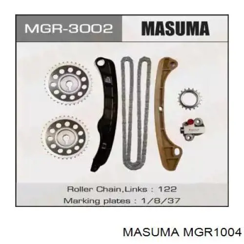 Cadeia do mecanismo de distribuição de gás, kit Masuma MGR1004 preço, a partir de 110,66 USD