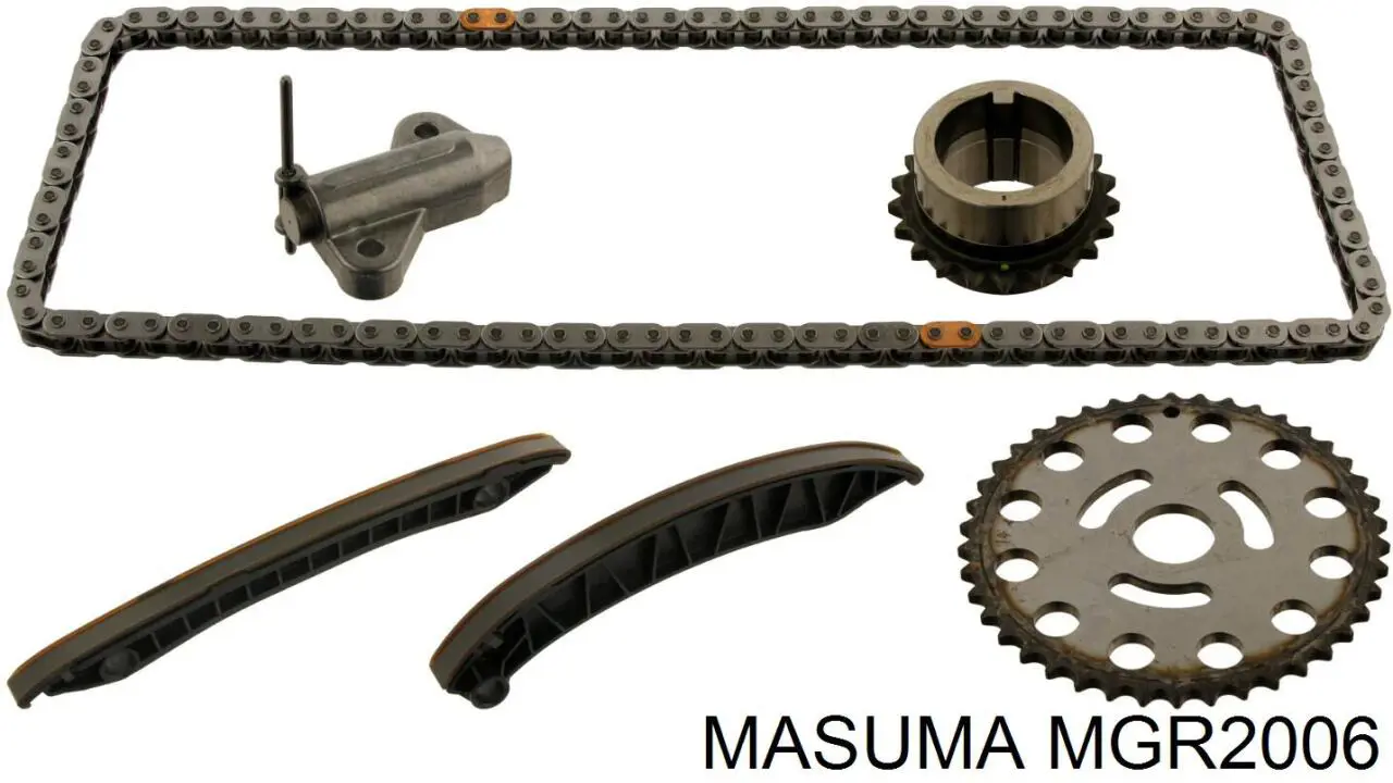 Compre MCK0200 Magneti Marelli Cadeia do mecanismo de distribuição de gás, kit