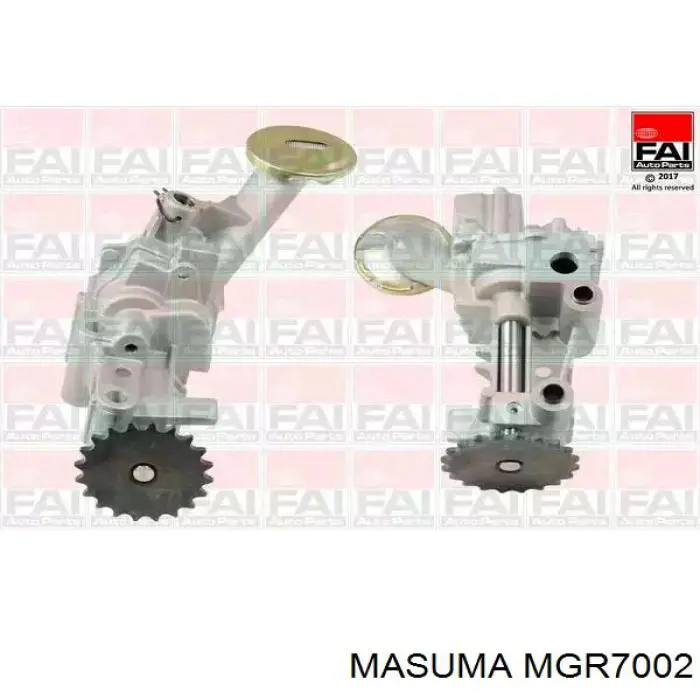 Cadeia do mecanismo de distribuição de gás, kit Masuma MGR7002