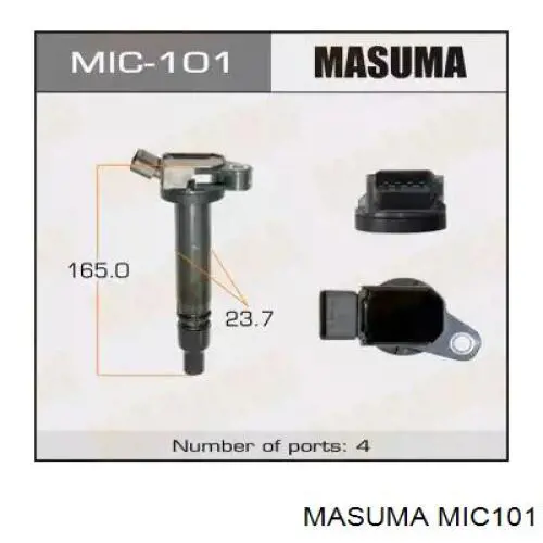 MIC101 Masuma Bobina de ignição