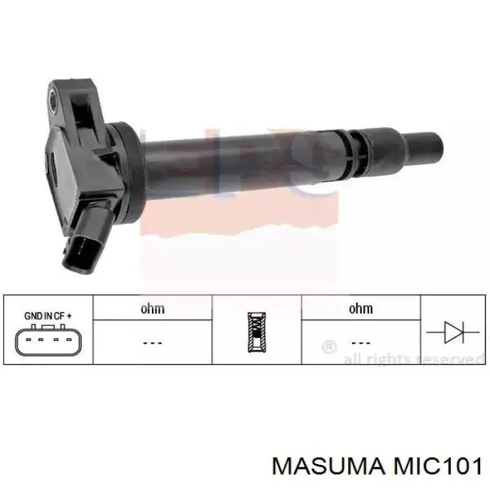 Bobina de ignição Masuma MIC101 preço, a partir de 34,39 USD