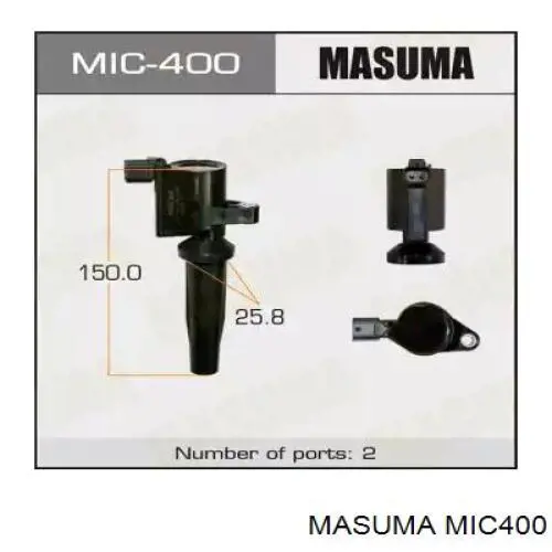 MIC400 Masuma Bobina de ignição